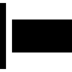 Align Left 2 Icon from Sharp Solid Set