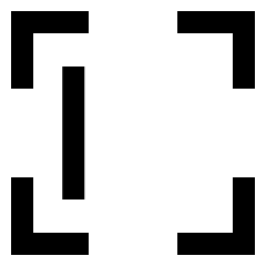 Align Left Frame Icon from Sharp Line Set