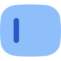 Align Left Horizontal Icon from Flex Flat Set