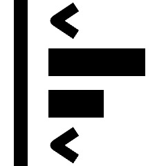 Align Left Move Icon from Nova Solid Set