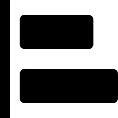 Align Left Icon from Nova Solid Set