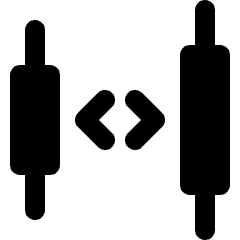Align Left Right Icon from Ultimate Bold Set