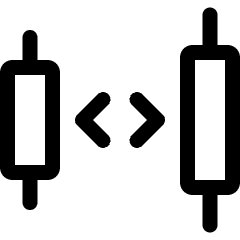 Align Left Right Icon from Ultimate Regular Set