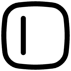Align Left Square Icon from Flex Line Set