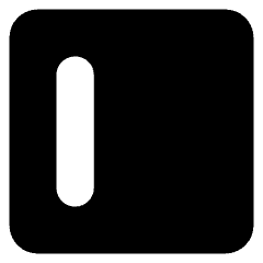 Align Left Square Icon from Core Solid Set