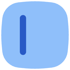 Align Left Square Icon from Flex Flat Set