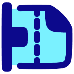 Align Margins Horizontal Icon from Plump Pop Set