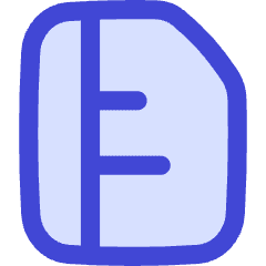Align Margins Vertical Icon from Flex Duo Set