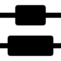 Align Middle Move Horizontal Icon from Nova Solid Set