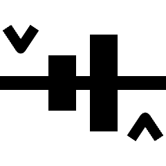 Align Middle Move Vertical Icon from Nova Solid Set