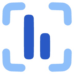 Align Object Frame Bottom Icon from Plump Flat Set