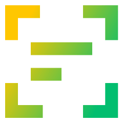 Align Object Frame Left Icon from Sharp Gradient Set