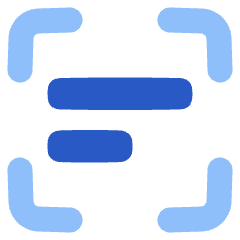 Align Object Frame Left Icon from Plump Flat Set