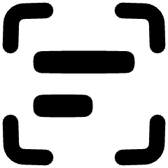 Align Object Frame Left Icon from Plump Remix Set