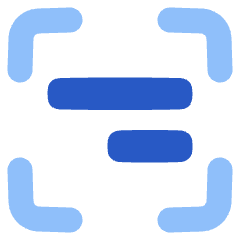 Align Object Frame Right Icon from Plump Flat Set