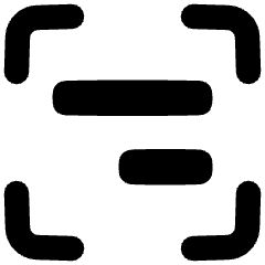 Align Object Frame Right Icon from Plump Remix Set