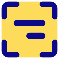 Align Object Frame Right Icon from Core Pop Set
