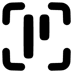 Align Object Frame Top Icon from Plump Solid Set