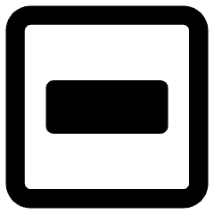 Align Object Horizontal Icon from Core Remix Set