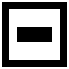 Align Object Horizontal Icon from Sharp Remix Set