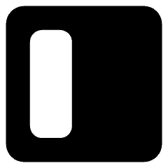 Align Object Left Icon from Core Solid Set