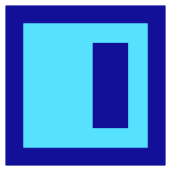 Align Object Right Icon from Sharp Pop Set