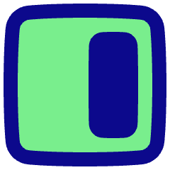 Align Object Right Icon from Plump Pop Set