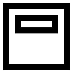 Align Object Top Icon from Sharp Line Set