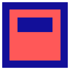 Align Object Top Icon from Sharp Pop Set