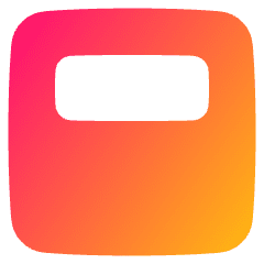 Align Object Top Icon from Plump Gradient Set