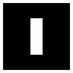 Align Object Vertical Icon from Sharp Solid Set
