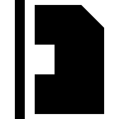 Align Page Icon from Sharp Solid Set