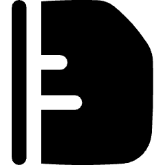 Align Page Icon from Flex Solid Set