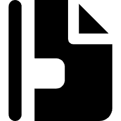 Align Page Icon from Core Solid Set
