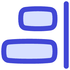 Align Right 1 Icon from Flex Duo Set