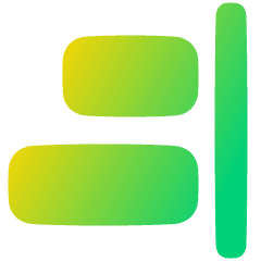 Align Right 1 Icon from Plump Gradient Set