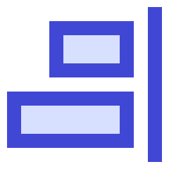 Align Right 1 Icon from Sharp Duo Set