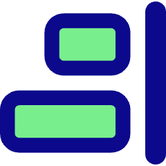 Align Right 1 Icon from Core Pop Set