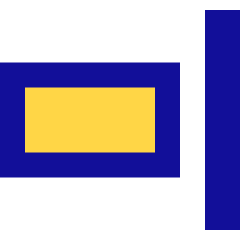 Align Right 2 Icon from Sharp Pop Set