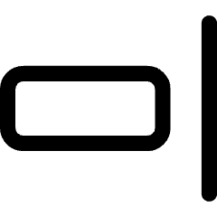 Align Right 2 Icon from Core Line Set