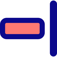 Align Right 2 Icon from Core Pop Set