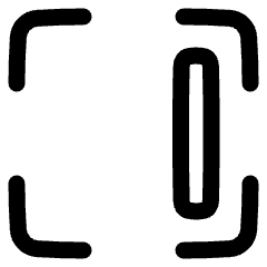 Align Right Frame Icon from Plump Line Set