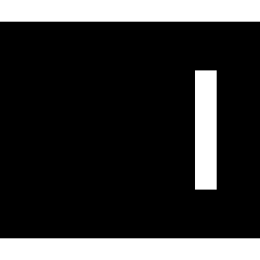 Align Right Horizontal Icon from Sharp Solid Set