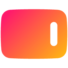 Align Right Horizontal Icon from Plump Gradient Set