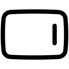 Align Right Horizontal Icon from Plump Line Set