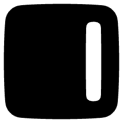 Align Right Square Icon from Plump Solid Set