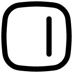 Align Right Square Icon from Flex Line Set