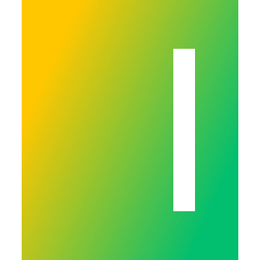 Align Right Vertical Icon from Sharp Gradient Set