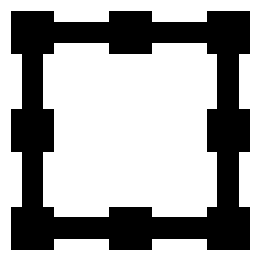 Align Selection Icon from Sharp Solid Set