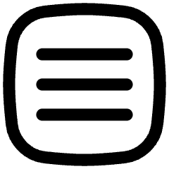 Align Three Horizontal Square Icon from Flex Line Set